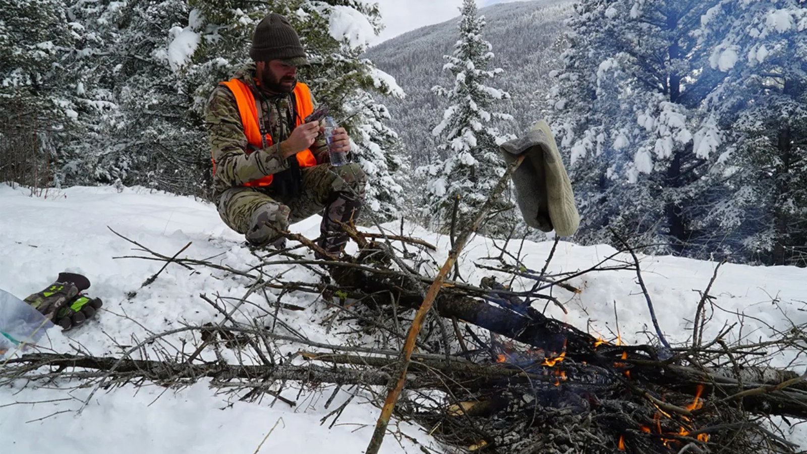 Keeping Warm at Hunting Camps